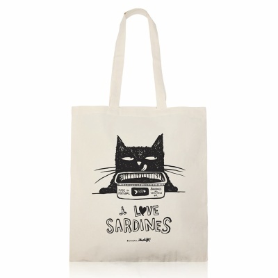 Tote Bag Love Sardines