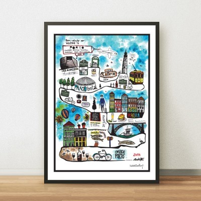 Poster Made in Porto