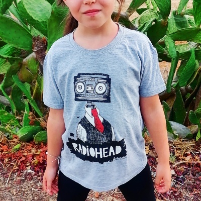 Tshirt RADIOHEAD [criança]