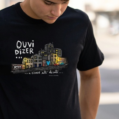 t-shirt ouvi dizer UNISEXO