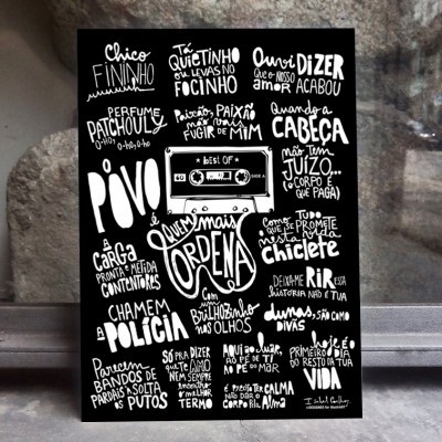 Ilustração "o povo é quem mais ordena" [música portuguesa]