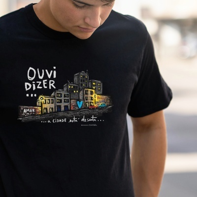 t-shirt ouvi dizer UNISEXO