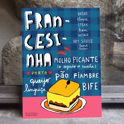ILUSTRAÇÃO francesinha