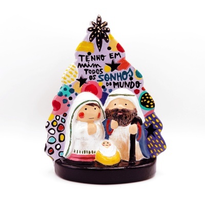 Presépio Todos os sonhos [ pintado à mão ]