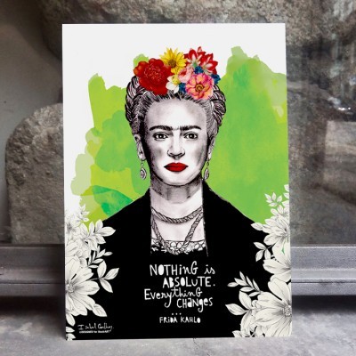 ilustração Frida Kahlo