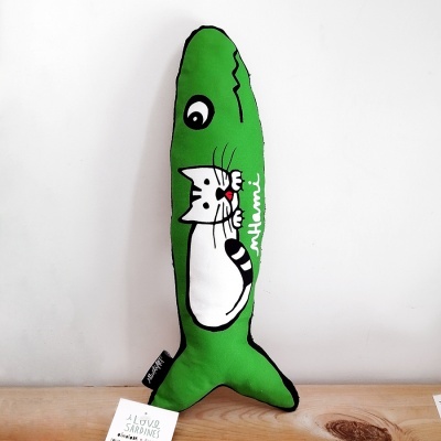 ALMOFADA SARDINHA "GATO"