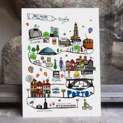 ilustração Made in Porto