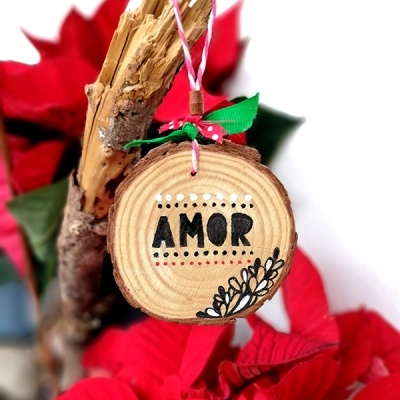 Decoração Natal AMOR