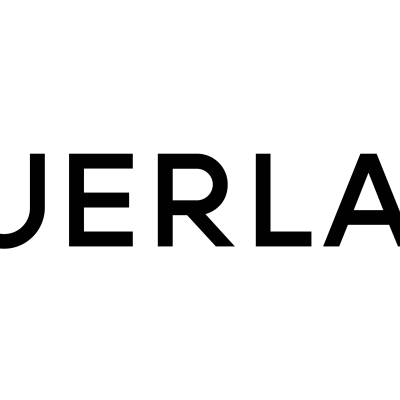 Logótipo GUERLAIN em preto sobre fundo branco