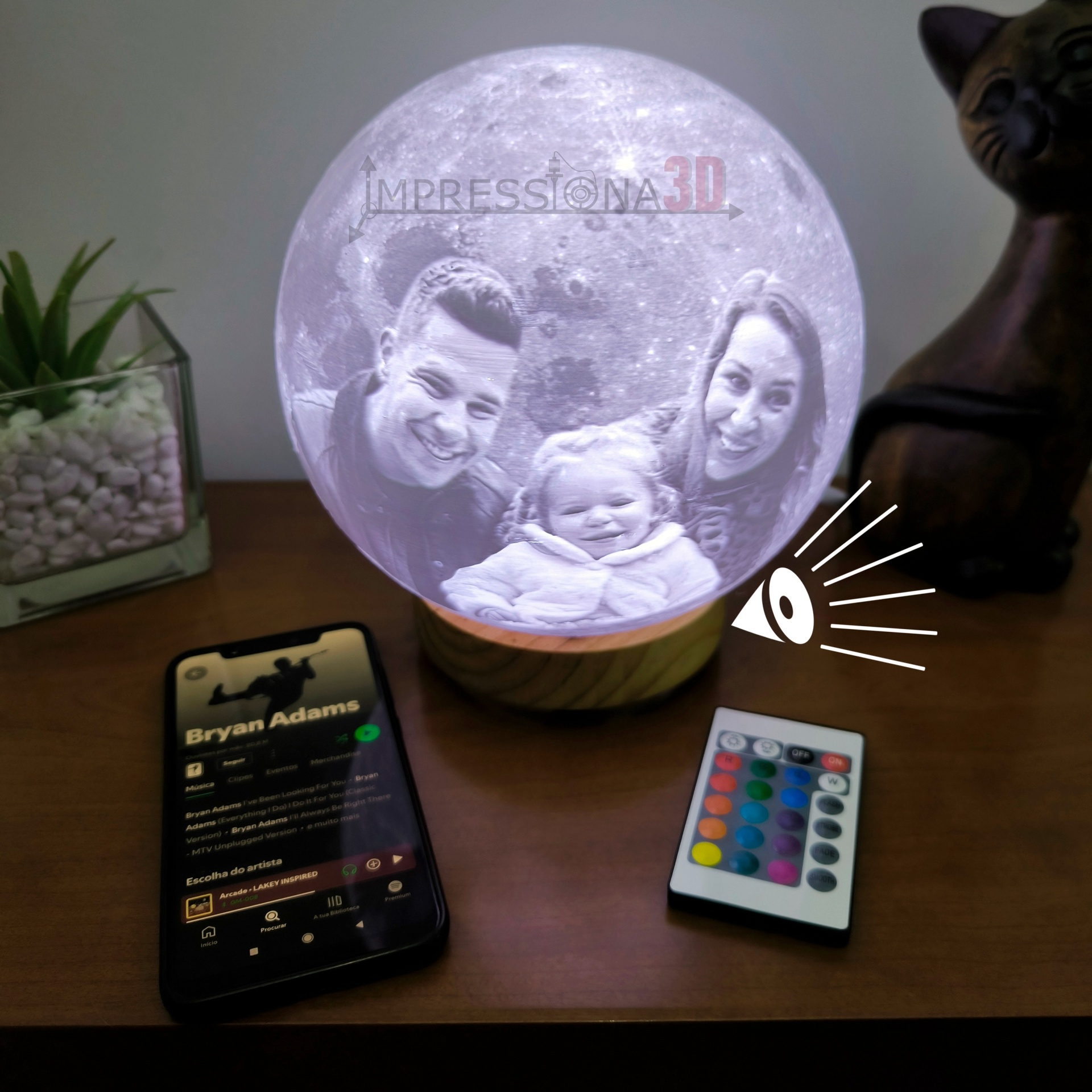 Lua&#x20;Gigante&#x20;com&#x20;coluna&#x20;Bluetooth