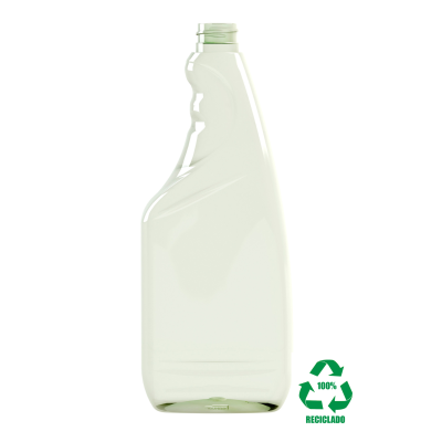 Frasco rPET(100%) 750ml trigger M1 28/410