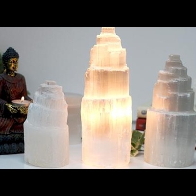 Candeeiros de Selenite