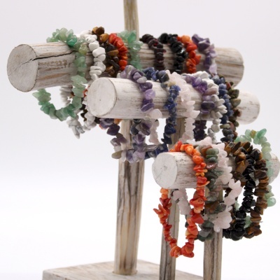 Pulseiras Fragmentos de Pedras Preciosas