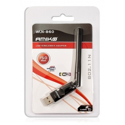 ADAPTADOR WIRELESS N 150MBPS USB ANT 3DBI