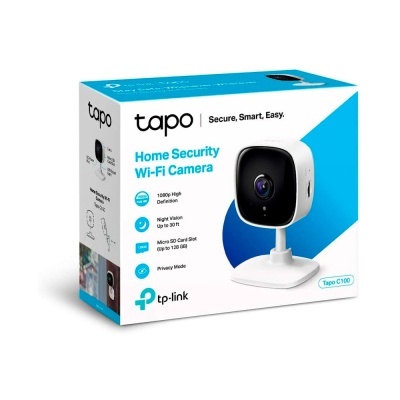 TP-LINK CAMARA VIGILANCIA TAPO C100 FHD WIFI