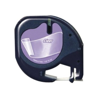 FITA DYMO LETRATAG 12MMX4M Compatível