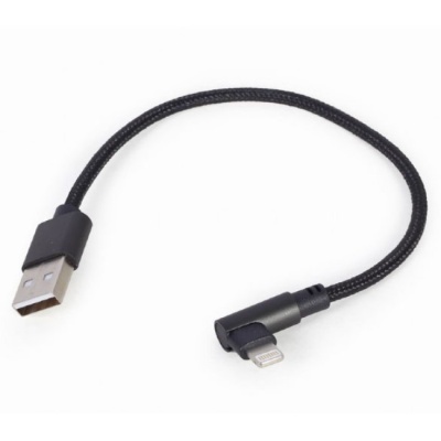 CABO ANGULAR USB - LIGHTNING 0.2M