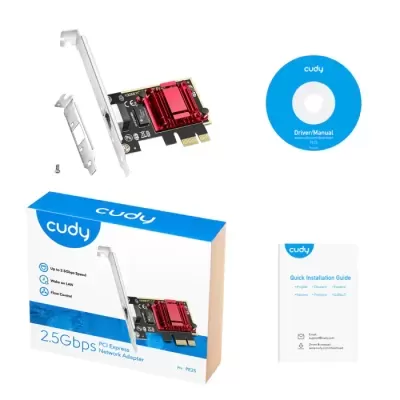 Placa de Rede Cudy PE25 2.5Gbps PCI Express