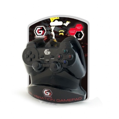 gembird Gaming Wired Dual Vibration Gamepad