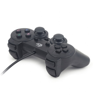 gembird Gaming Wired Dual Vibration Gamepad