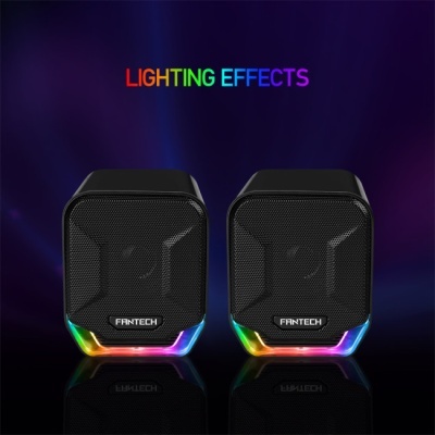 FANTECH COLUNAS SOM SONAR GAMING RGB