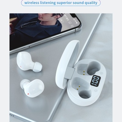 DEVIA JOY A6 TWS in-ear Auriculares Bluetooth Branco