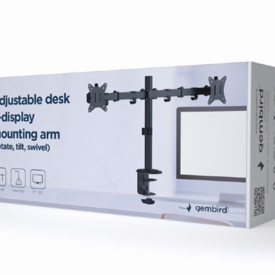 Suporte Mesa Monitor Duplo 17~32 Articulado