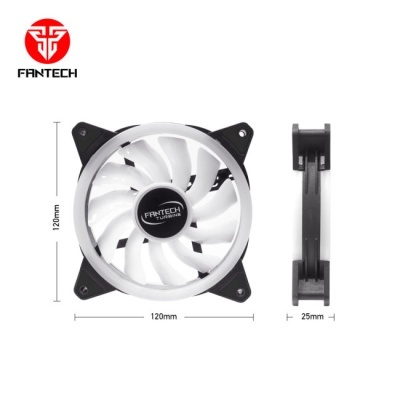 FANTECH TURBINE PACK 3 VENTILADORES 120MM RGB C/ CONTROLADOR