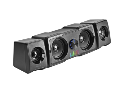 Colunas Mars Gaming MS22-35W Sistema 2.2 com 4 Drivers - RGB