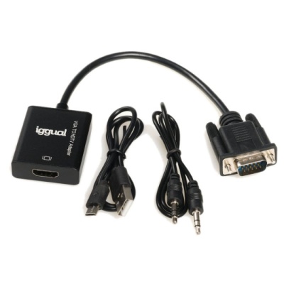 ADAPTADOR VGA TO HDMI C/AUDIO