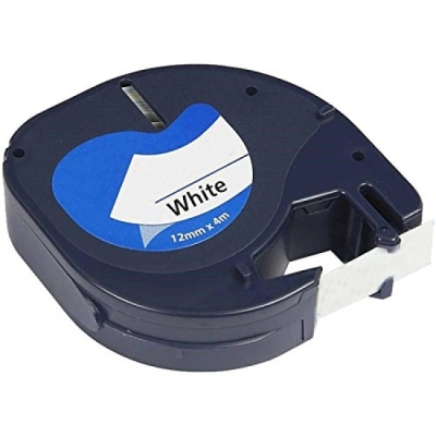 FITA DYMO LETRATAG 12MMX4M Compatível