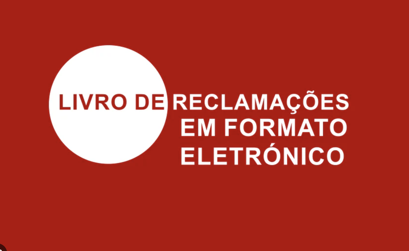 Livro de Reclamações Eletrónico