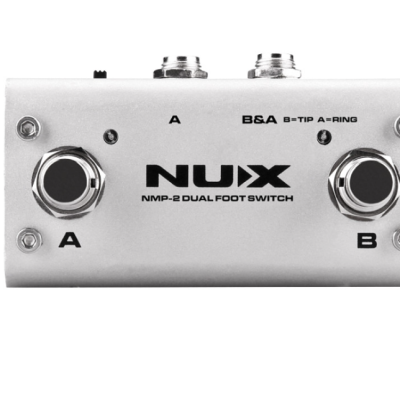 Pedal NUX NMP-2 Universal Dual Footswitch