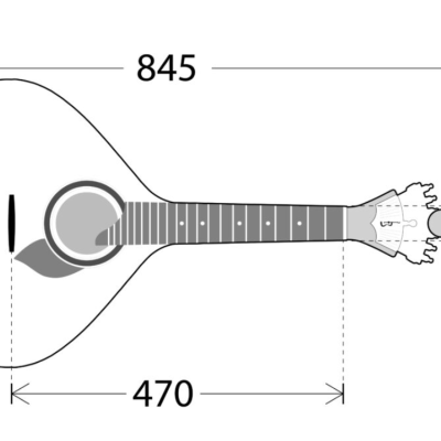 Guitarra de Fardo Lisboa APC GF AZULEJO HP LS 02