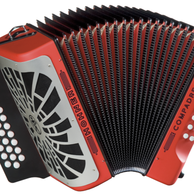 Concertina Hohner GCF (Sol Dó Fá) Compadre 2 Vozes