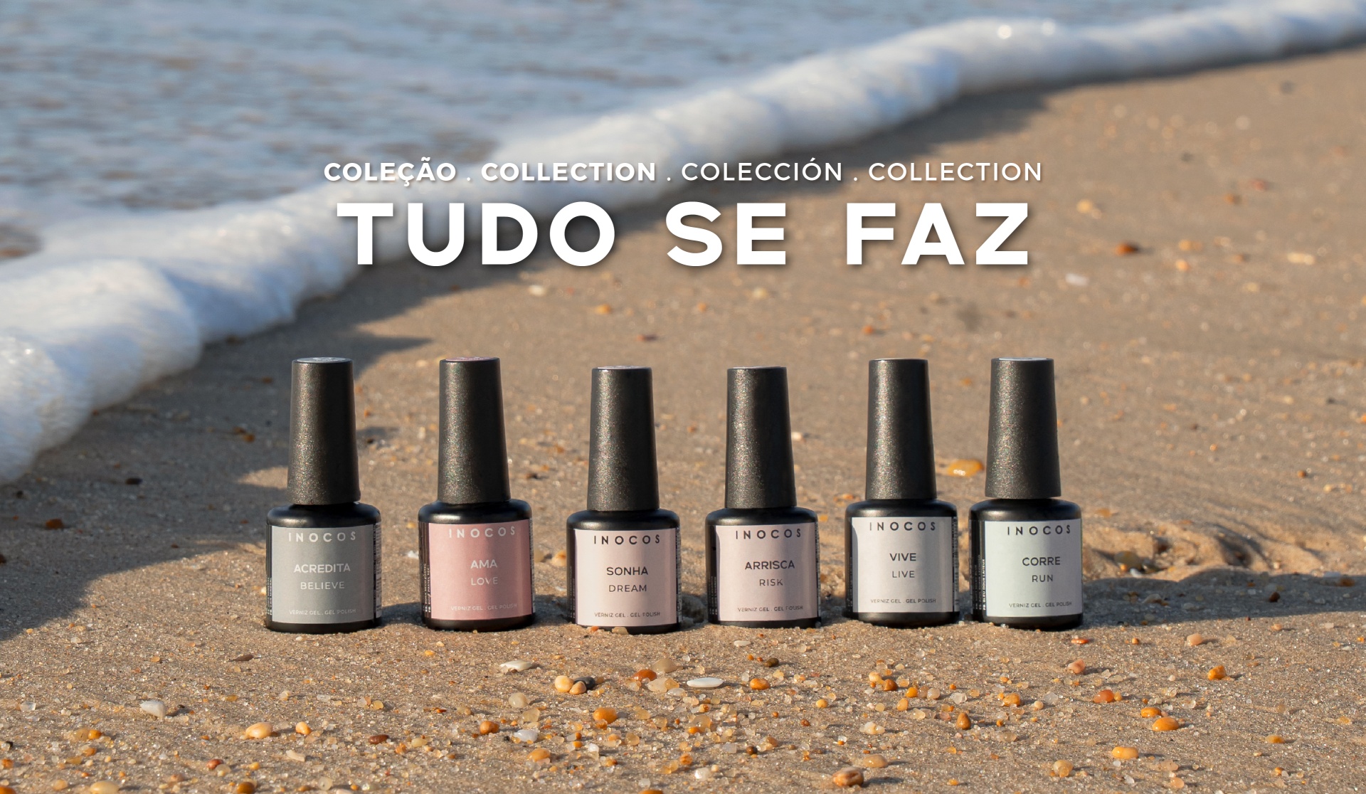 As Tendências de Cores para unhas neste início de 2026, com a nova coleção "Tudo Se Faz" INOCOS