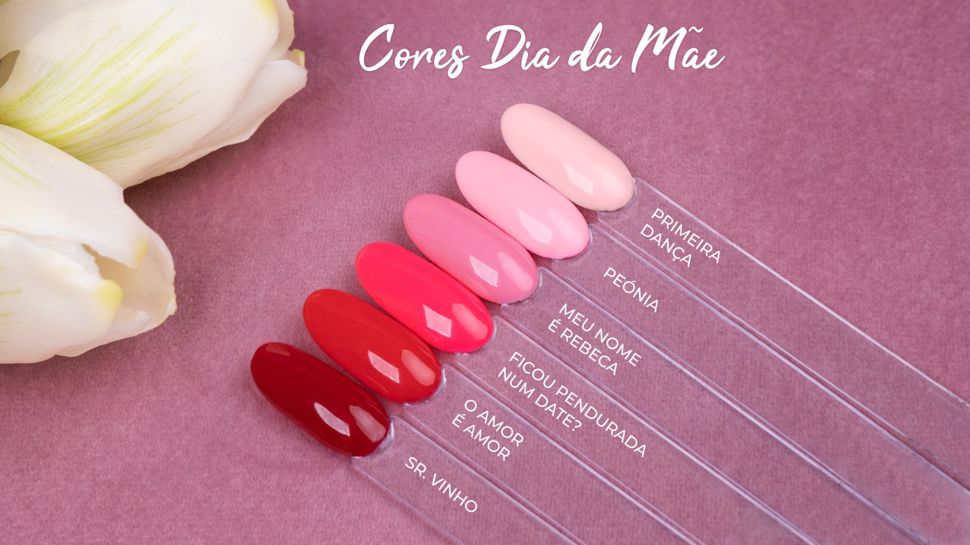 Cores tão calorosas quanto o abraço da nossa Mãe!