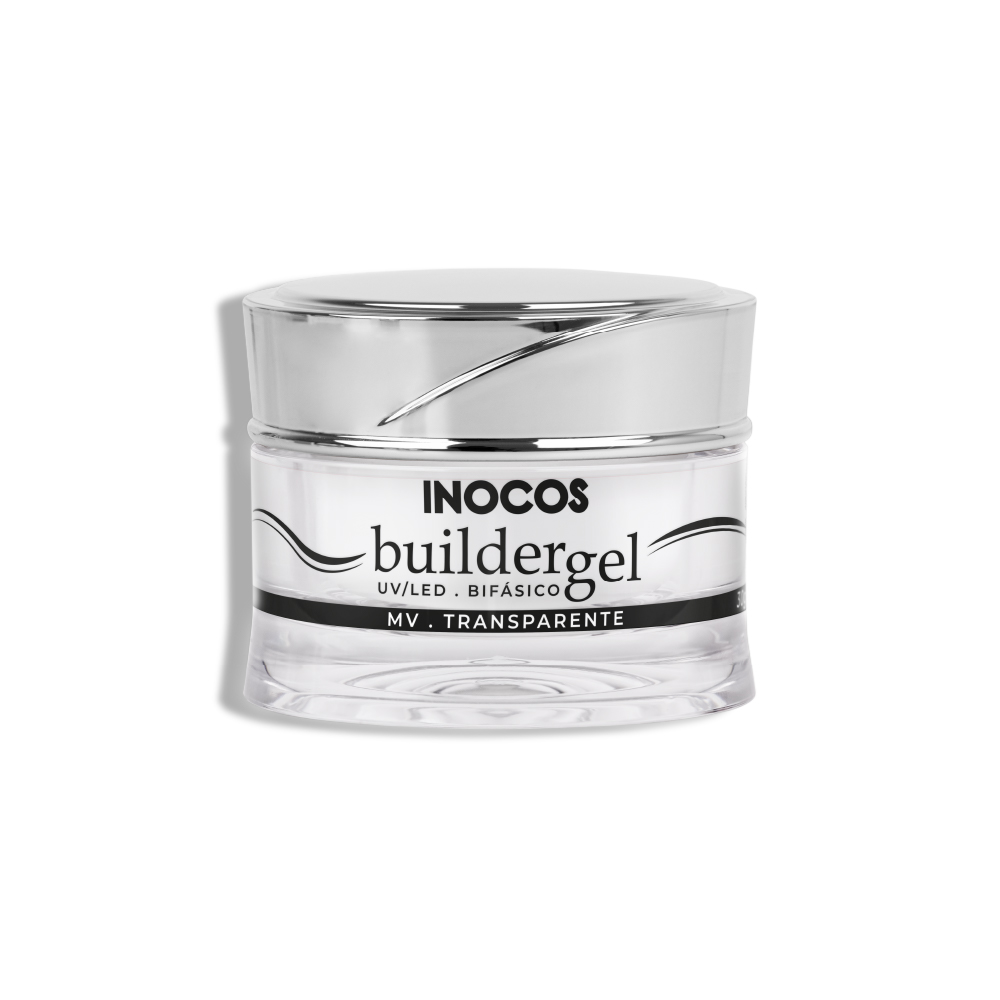 Builder Gel INOCOS Branco Leitoso de Média Viscosidade 50g INOCOS Cosmetics Loja Oficial