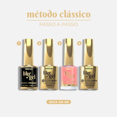 Like Gel INOCOS 189 Toranja Pastel