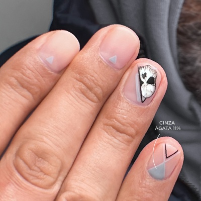 Verniz Gel INOCOS Cinza Ágata 11%