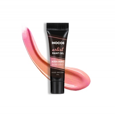 Paint Gel INOCOS Rosa Ouro Paint Gel INOCOS Rosa Ouro
