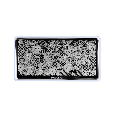 Stamp Plate INOCOS 12 XL Lace