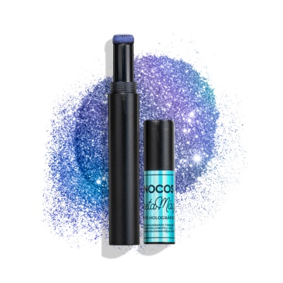 Caneta Mágica INOCOS Pó Holográfico Azul