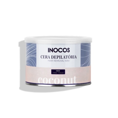 Cera Depilatória INOCOS Titânio e Coco 400ml
