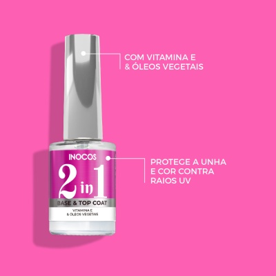 Base & Top Coat INOCOS 2 en 1
