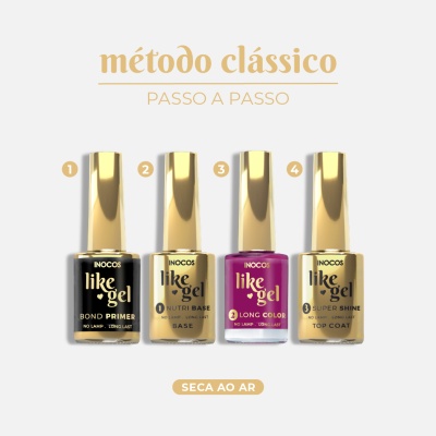 Like Gel INOCOS 167 Rosa Pastel Like Gel INOCOS 167 Rosa Pastel