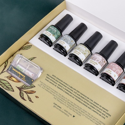 Box Vernis Semi Permanent Natura Lovers Tea Edition INOCOS