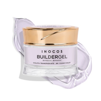Builder Gel INOCOS Violeta Transparente de alta viscosidad 50g