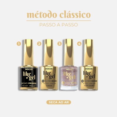 Like Gel INOCOS 178 Glitter Champagne Like Gel INOCOS 178 Glitter Champagne