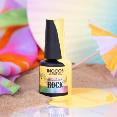 Gel Polish INOCOS Amarelo Rock Gel Polish INOCOS Amarelo Rock